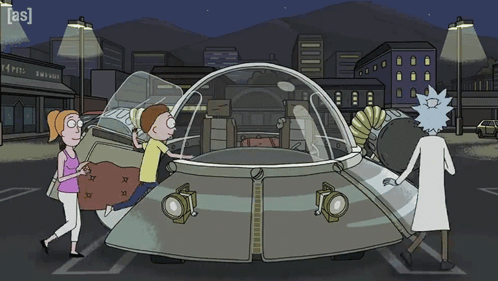 Ready To Launch Summer GIF - Ready To Launch Summer Rick And Morty GIFs