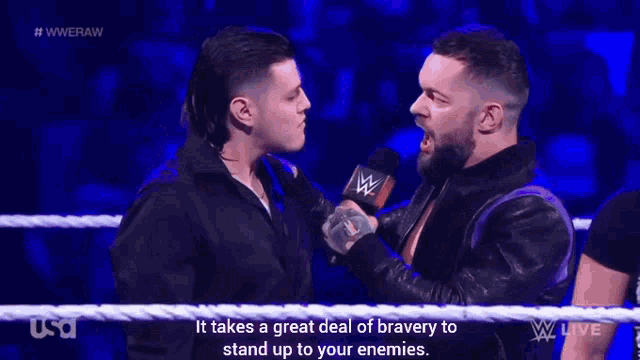 The Judgment Day Dominik Mysterio GIF - The Judgment Day Dominik Mysterio Finn Balor GIFs