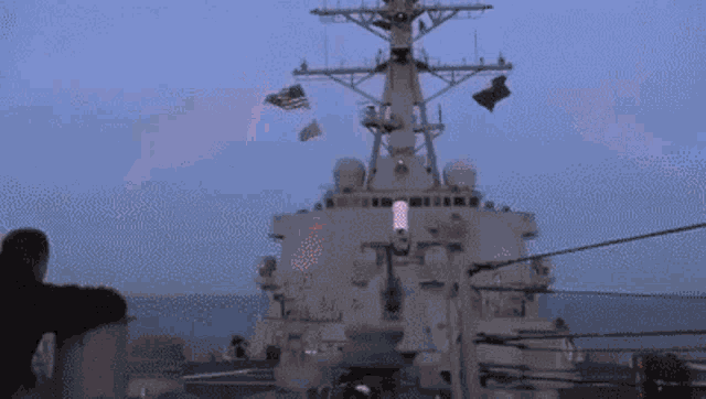 Battle Ship Mjc Missile GIF - Battle Ship Mjc Missile GIFs