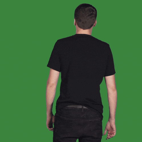 a young man wearing a black shirt that says interstate batteries