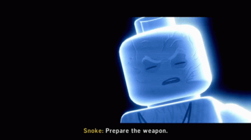 Lego Star Wars Snoke GIF - Lego Star Wars Snoke Prepare The Weapon GIFs