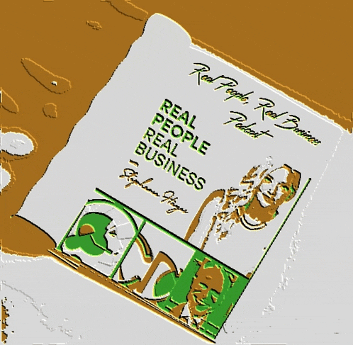 a book titled real people real business written by stephanie higgins