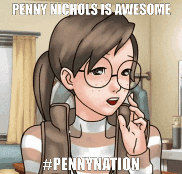 Penny Nichols Ace Attorney GIF - Penny Nichols Ace Attorney Phoenix Wright GIFs