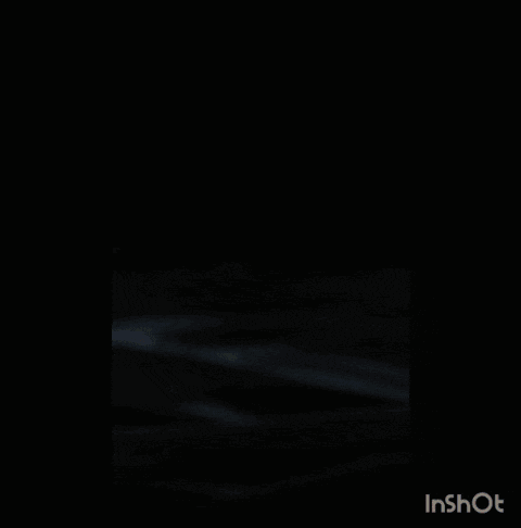 an inshot video of a fire explosion