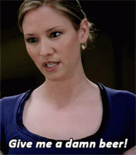 Greys Anatomy Lexie Grey GIF - Greys Anatomy Lexie Grey Give Me A Damn Beer GIFs
