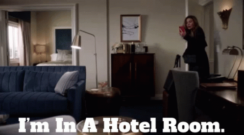 Greys Anatomy Meredith Grey GIF - Greys Anatomy Meredith Grey Im In A Hotel Room GIFs