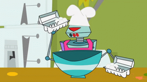 Johnny Test Robot GIF - Johnny Test Robot Cooking GIFs