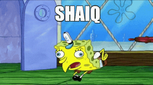 Shaiq Spongebob GIF - Shaiq Spongebob Weird GIFs