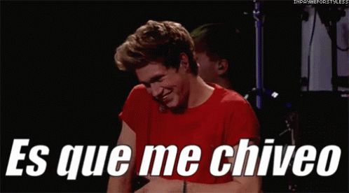 Niall Horan De One Direction Apenado GIF - Chiveado Chiveo Me Chiveas GIFs