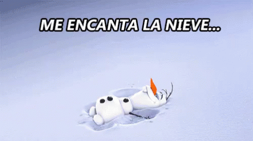 Olaf El Muñeco De Nieve Le Encanta La Nieve GIF - Olaf Snowman Me Encanta La Nieve GIFs