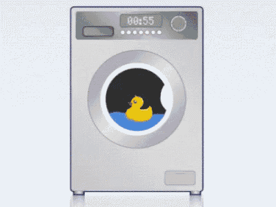 Washer Duck GIF - Washer Duck Rubber Ducky GIFs