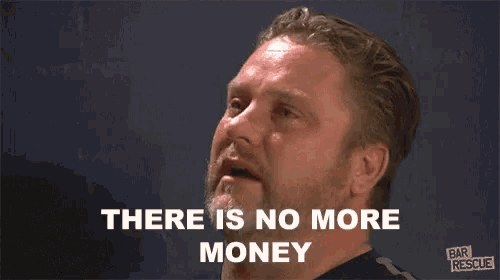 Poor There Is No More Money GIF - Poor There Is No More Money No More Money GIFs
