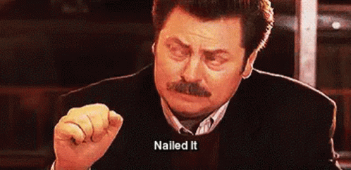 Nailed It Parks And Recreation GIF - Nailed It Parks And Recreation Crying GIFs