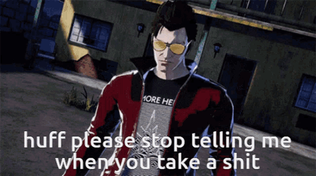 Huff Travis Touchdown GIF - Huff Travis Touchdown No More Heroes GIFs