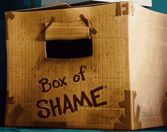 Box Of Shame Peek GIF - Box Of Shame Peek Agnes GIFs