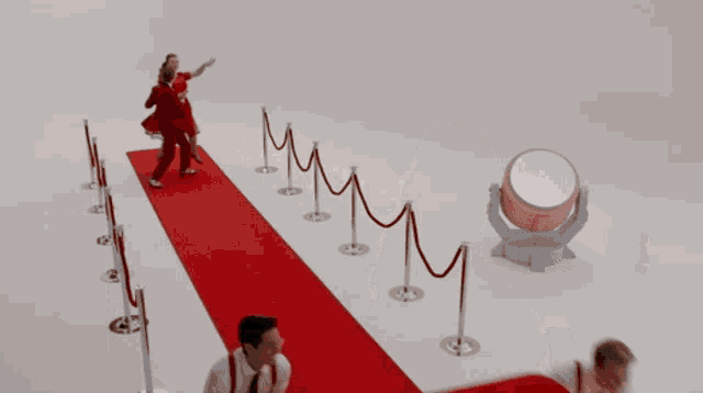 Hsmtmts Red Means Love GIF - Hsmtmts Red Means Love Dance GIFs