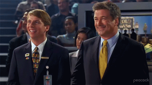 Nudge Jack Donaghy GIF - Nudge Jack Donaghy Kenneth Parcell GIFs