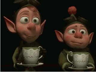 Tea Elves GIF - Tea Elves Sip GIFs