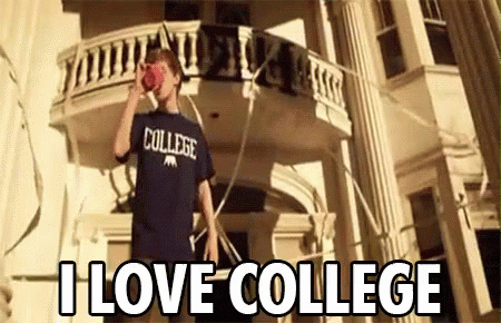I Love College GIF - Aster Roth College I Love College GIFs