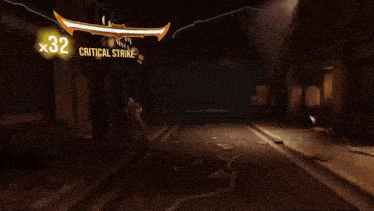 a person in a video game with the number 33 above their head