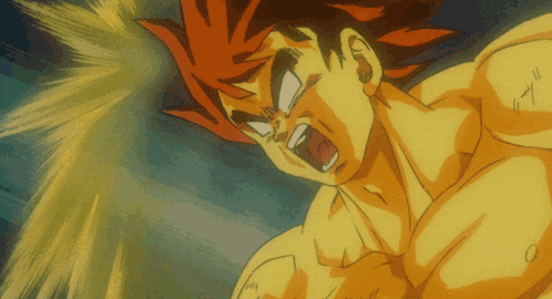 Goku False Super Saiyan GIF - Goku False Super Saiyan Dragon Ball GIFs