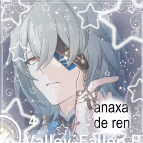 a picture of a boy with the name anaxa de ren on it