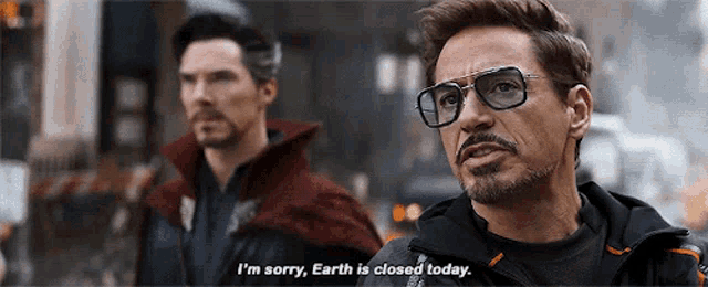 Doctor Strange Iron Man GIF