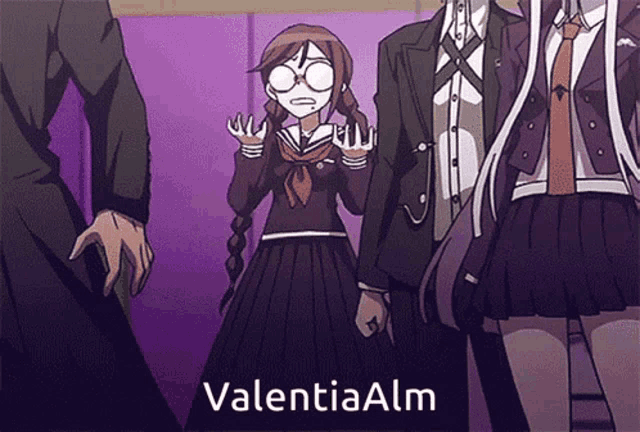 valentiaalm is the name of the anime character