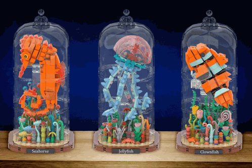 Sea Creatures Sea Creatures Lego GIF - Sea Creatures Sea Creatures Lego Lego GIFs
