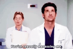 Sexually Harassing Me Derek Shepherd GIF - Sexually Harassing Me Derek Shepherd Greys Anatomy GIFs