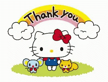Thank You Hello Kitty GIF