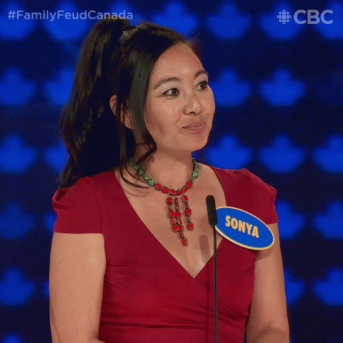 I Do Family Feud Canada GIF - I Do Family Feud Canada Yes GIFs