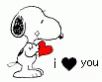 I Love You Snoopy GIF - I Love You Snoopy GIFs