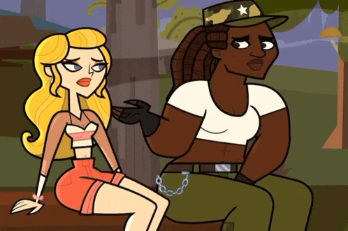 a cartoon character with a star on her hat