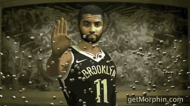 Kyrie Irving Nets GIF - Kyrie Irving Nets Brooklyn GIFs