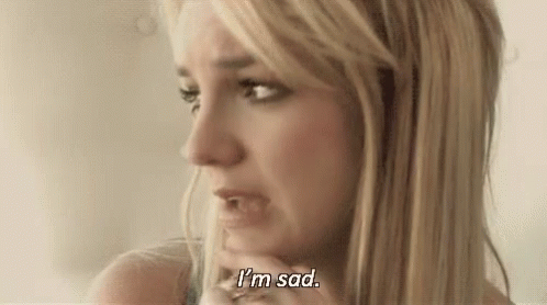 Britney Spears Im Sad GIF - Britney Spears Im Sad Sad GIFs