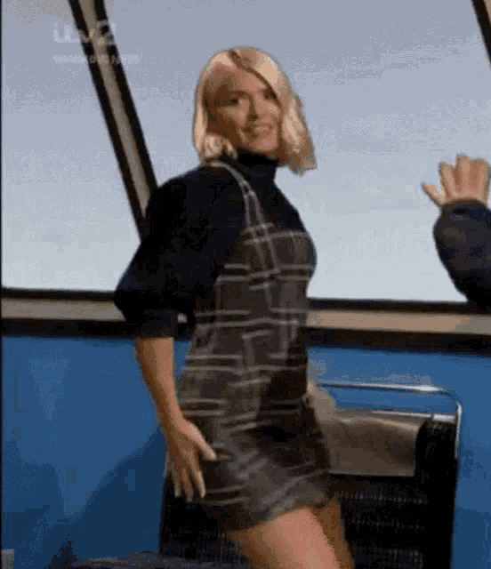 Smile Holly Willoughby GIF - Smile Holly Willoughby Ass GIFs