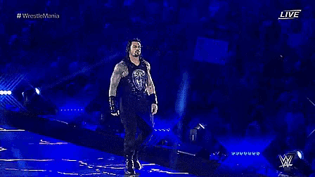 matthew reigns is the name of the wrestler shown in this video