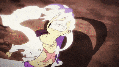 a cartoon drawing of a woman with white hair and a purple top