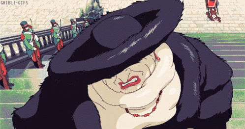 Witch Of The Waste I Cant Make It GIF - Witch Of The Waste I Cant Make It Ghibli GIFs