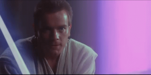 Fake Out Star Wars GIF - Fake Out Star Wars Saber Fight GIFs