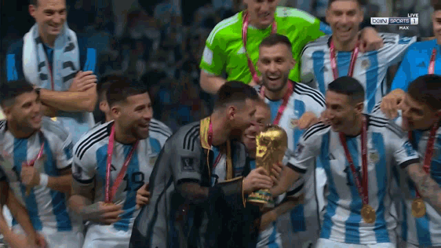 Messi World Cup GIF - Messi World Cup Raising GIFs