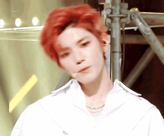 Red Hair Nct GIF