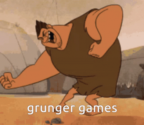 Grug Grunger Games GIF - Grug Grunger Games GIFs