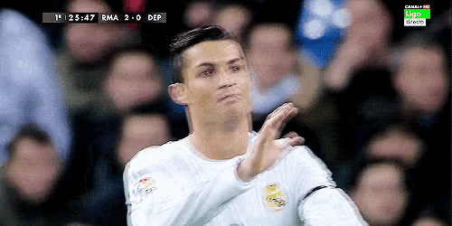 a soccer game is being played on a tv screen with liga on it