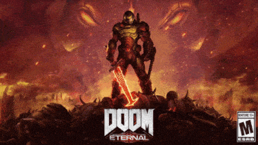 a video game called doom eternal has a rating of m