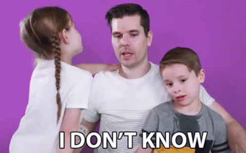 I Dont Know Carson Crosby GIF - I Dont Know Carson Crosby Claire Crosby GIFs