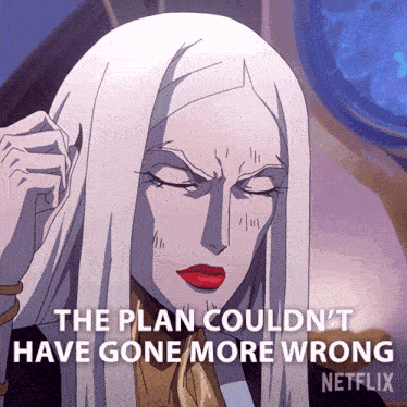 The Plan Couldnt Have Gone More Wrong Carmilla GIF - The Plan Couldnt Have Gone More Wrong Carmilla Castlevania GIFs