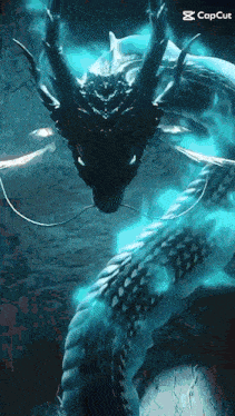 a picture of a dragon with the caption capcut on the bottom