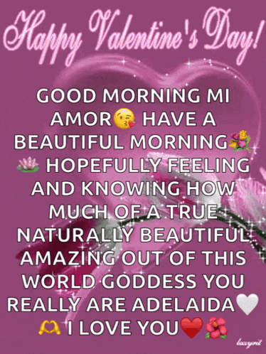 a valentine 's day greeting with a heart and flowers